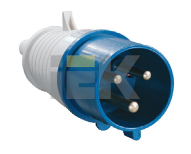 Вилка 023 2Р+РЕ 32А 220В IP44 | PSR01-032-3 | IEK — миниатюра 2