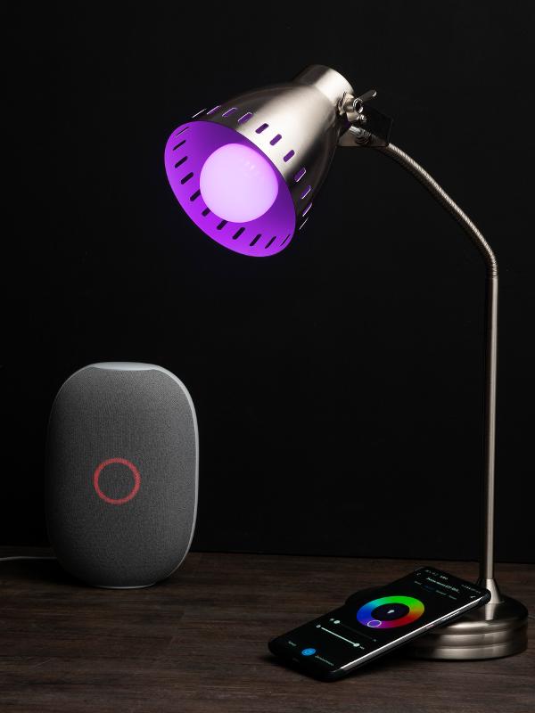 Лампа светодиодная LED Умная Connect 8Вт WIFI RGBW E27 | slwf-e27-rgbw | EKF — миниатюра 7