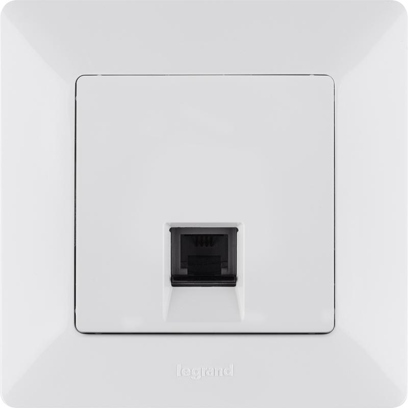 Valena LIFE DIY Белый Розетка ТЛФ 1-ая (RJ11) — миниатюра 3