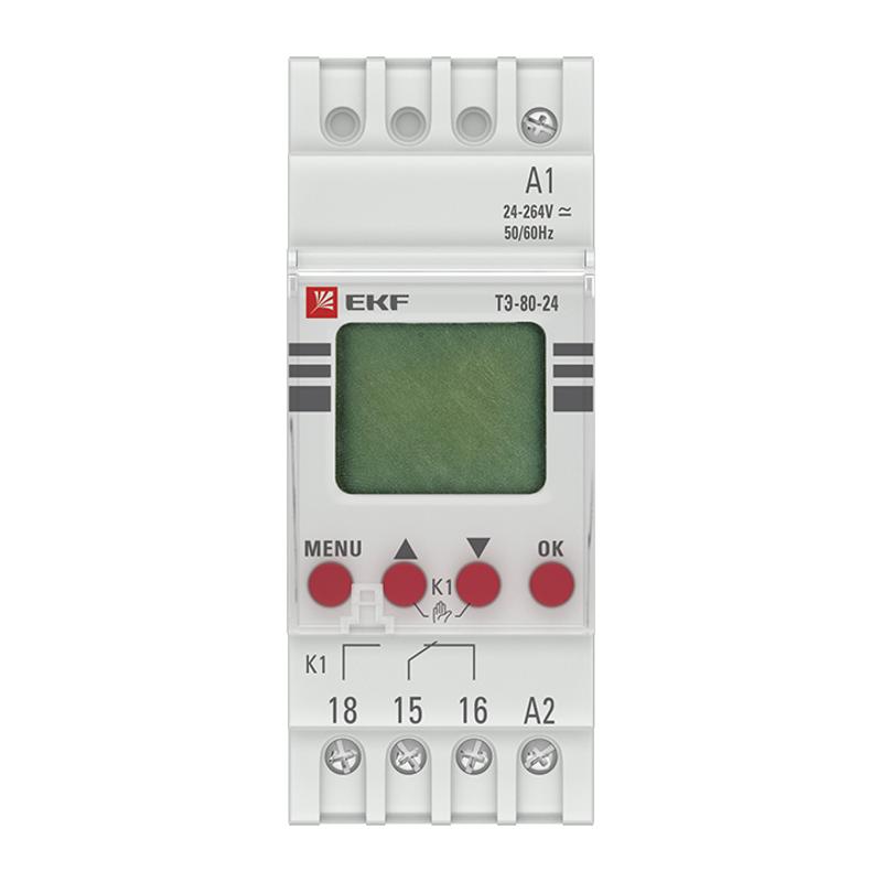 Таймер электронный ТЭ-80 24-230В EKF PROxima|te-80-24|EKF — миниатюра 2