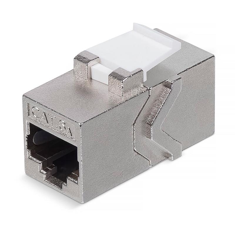 Адаптер проходной формата Keystone, Jack RJ-45(8P8C), FTP, CAT 6A REXANT PRO | 02-0110 | REXANT — REXANT