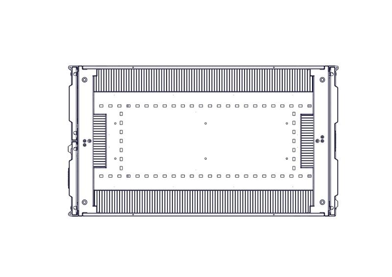 Шкаф Systeme Electric, серия Uniprom, 24U-600/1070, боковые панели 2шт, черный | UR3104 | SE — миниатюра 2
