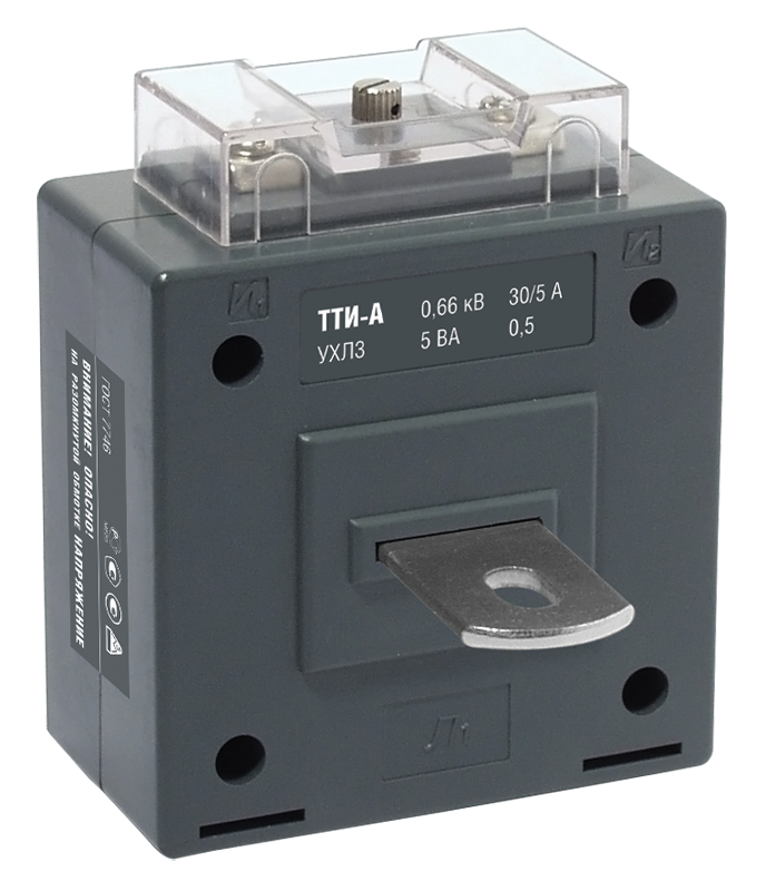 Трансформатор тока ТТИ-А 125/5А 10ВА 0,5 | ITT10-2-10-0125 | IEK — миниатюра 2