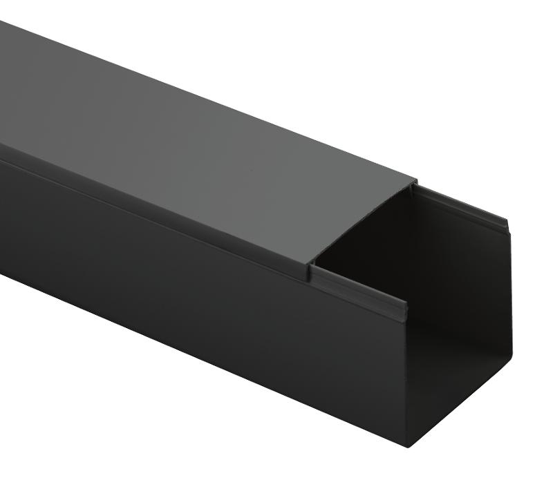 Кабель-канал ЭРА KK-B-60-60 60x60 черный 12м | Б0061747 | ЭРА — ЭРА (Энергия света)