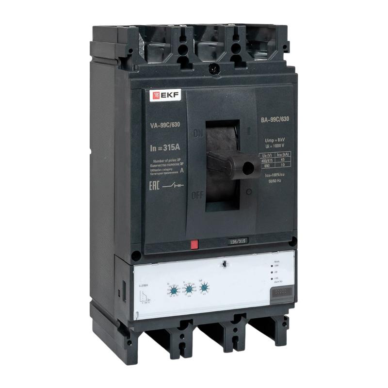 Выключатель автоматический ВА-99C (Compact NS) 630/315А 3P 45кА EKF PROxima |  mccb99c-630-315 |  EKF — EKF