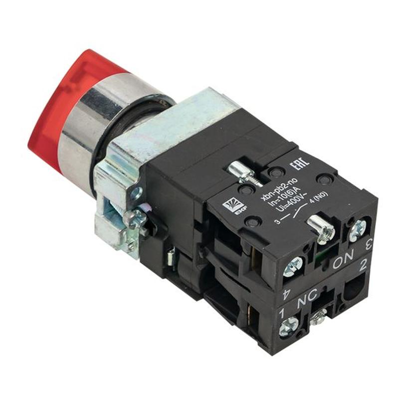 Переключатель BD33 3P c красной подстветкой 230В NO PROxima | xb2-bk33-r-230 | EKF — миниатюра 9