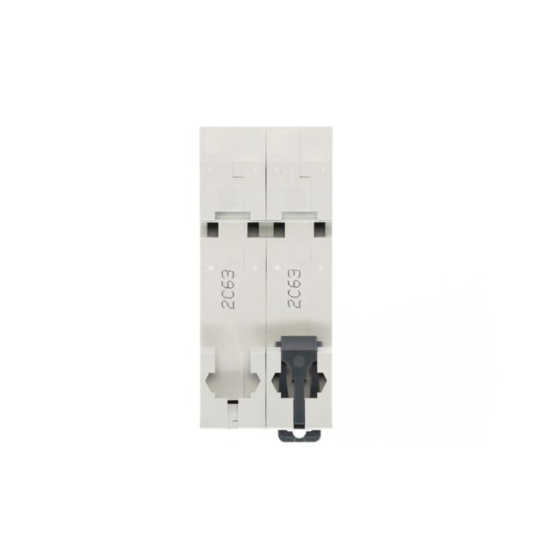 Выключатель автоматический двухполюсный 63A C 6kA City9 | C9F36263 |Systeme Electric — миниатюра 2