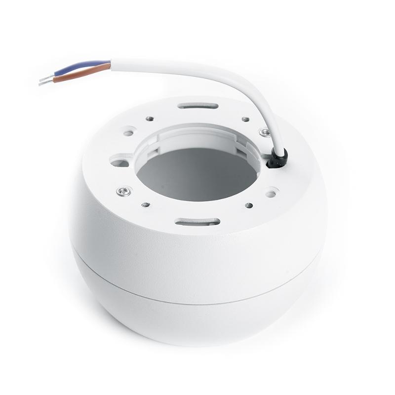 Светильник потолочный под лампу макс 12W, 230V, GX53, белый, HL355 | 41507 | FERON — миниатюра 3