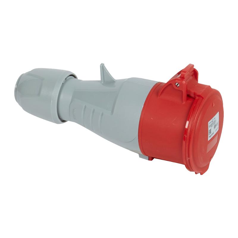 Розетка мобильная - 32А - 3К+H+З - 380 В - IP 44 | 090125 | Legrand — Legrand
