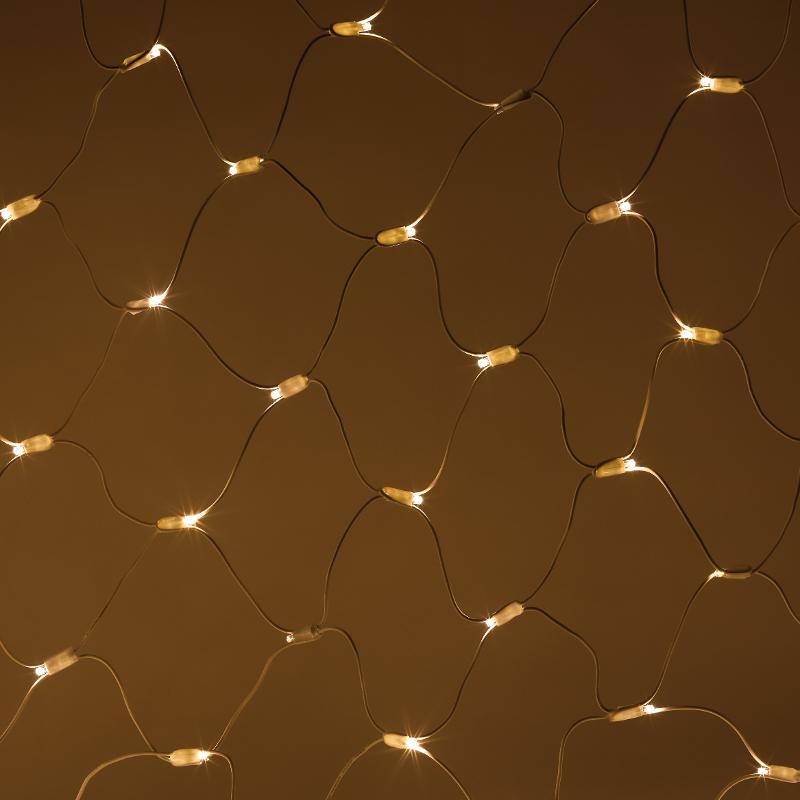Светодиодная новогодняя гирлянда ERAPS-SK2 сеть 1,5x2 м тёплый белый свет 150 LED | Б0051894 | ЭРА — ЭРА (Энергия света)
