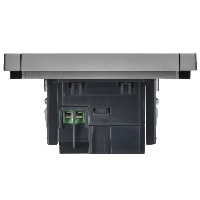 FORTE&PIANO Розетка USB A+A 3,1А FP549 сталь | FP-U21-D31-K46 | IEK — миниатюра 5