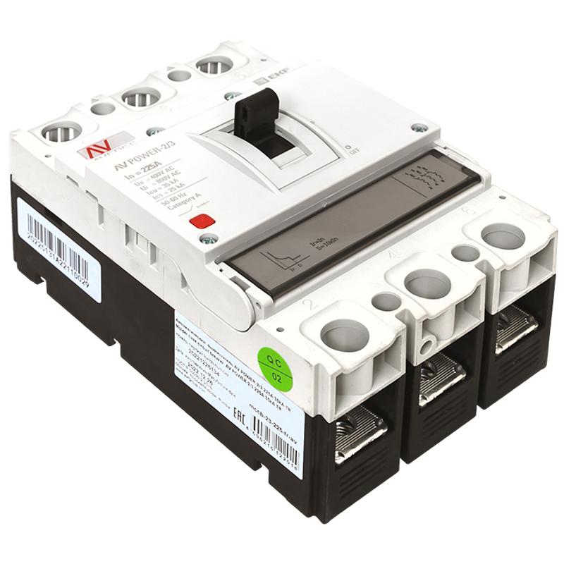 Выключатель автоматический AV POWER-2/3 225А 35kA TR | mccb-23-225-TR-av | EKF — миниатюра 17