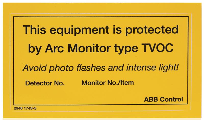 Шильдик информационный 10 шт. для TVOC-2 | 1SFA663005R1001 | ABB — ABB