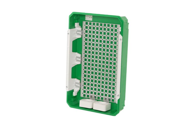 City9 Box IT корпус встраиваемый с проз дв. 3ряд/36мод 2 розетки | EZ9E312S2FIT | SE — миниатюра 2