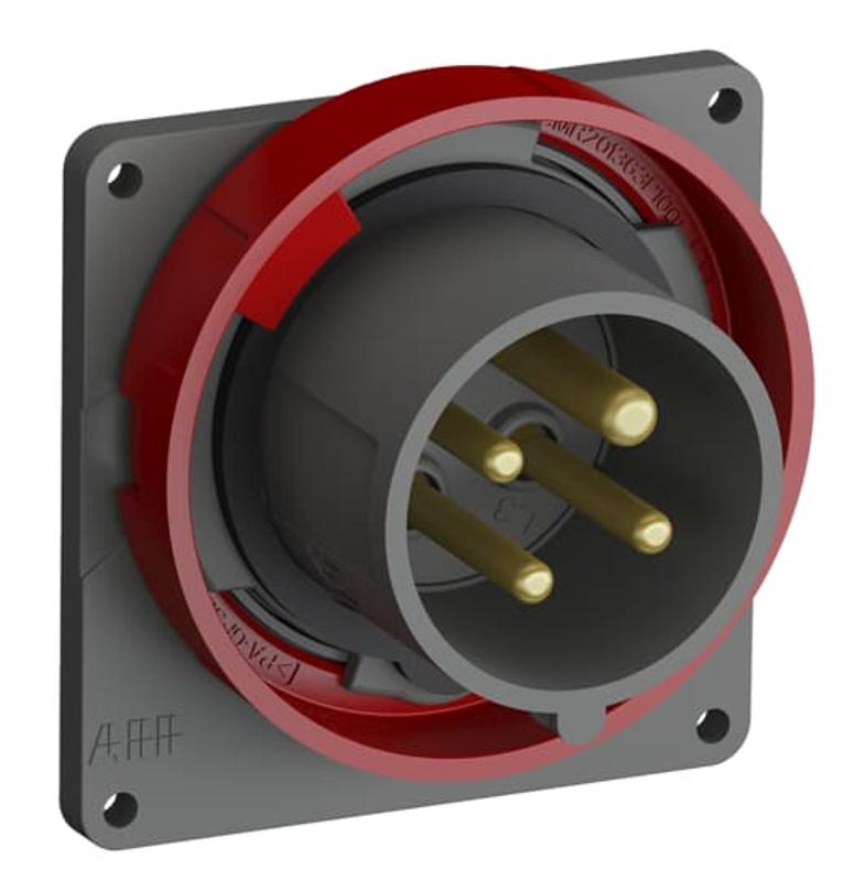Вилка с прямым фланцем Easy&Safe 316EBU11W,16A,3P+E,IP67,11ч|2CMA101267R1000| ABB — ABB