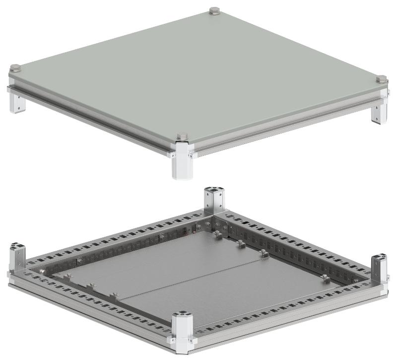 Крыша и основание 600х600мм IP54 | YKM40D-FO-KO-060-060-54 | FORMAT IEK — IEK (ИЭК)