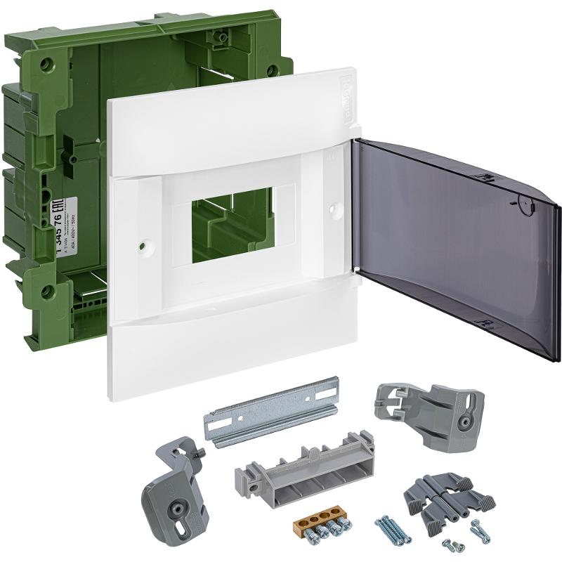Practibox S Пластиковый щиток Встраиваемый (в полые стены) 1X6 Дымчатая дверь — миниатюра 7