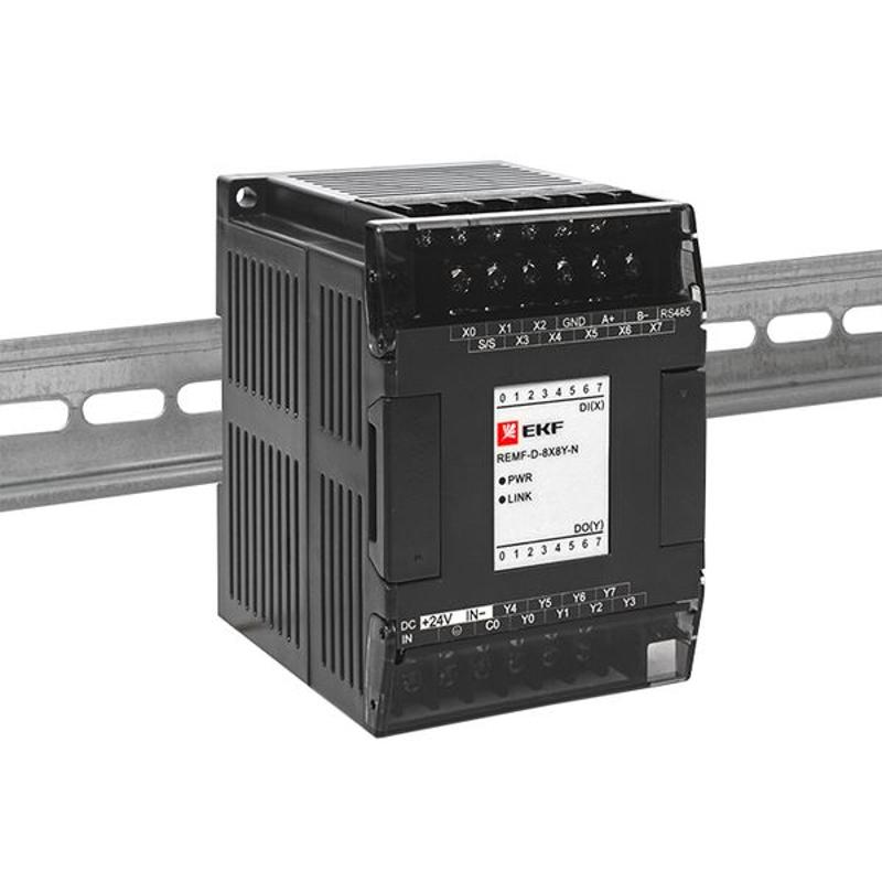 Модуль дискретного в/в REMF 8/8 N PRO-Logic | REMF-D-8X8Y-N | EKF — миниатюра 16
