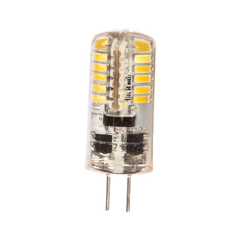 Лампа светодиодная LB-422 (3W) 12V G4 6400K капсула силикон 11x38mm | 25533 | FERON — миниатюра 2