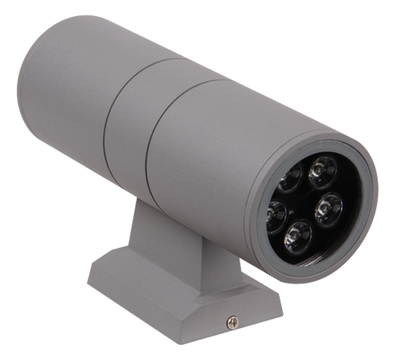 Светильник светодиодный архитектурный ДБУ PWL-26090/24D 2x5Вт 6500К IP65 фасадный серый | 1018601A | Jazzway — фото 1 | Sento