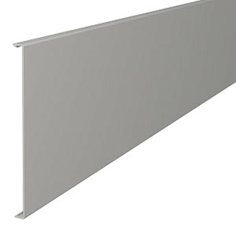 Крышка кабельного канала WDK 210x2000 мм (ПВХ,серый) (2410 210GR) | 6022774 | OBO Bettermann — миниатюра 2