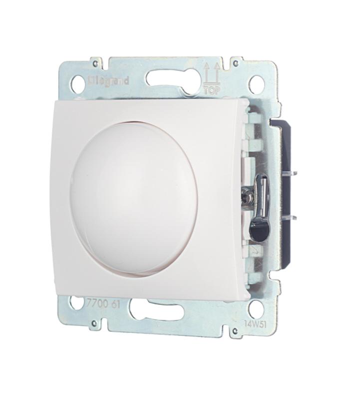 VALENA DIY Светорегулятор поворотно-нажимной LED 400Вт белый — миниатюра 2
