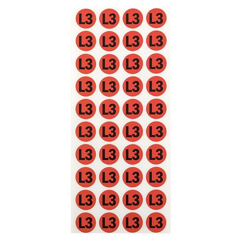 Наклейка "L3" d=20мм PROxima | an-2-15-2 | EKF — миниатюра 5