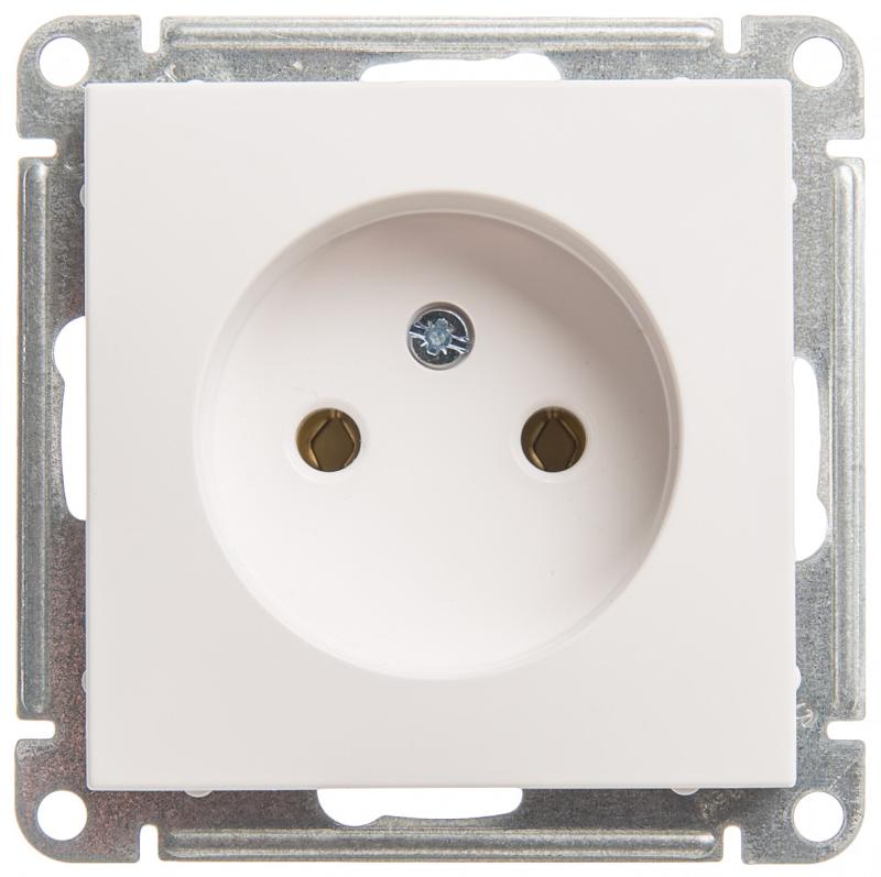 W59 Белый Розетка без заземления без шторок, 16А | RS16-153-1-86 | SE — Systeme Electric