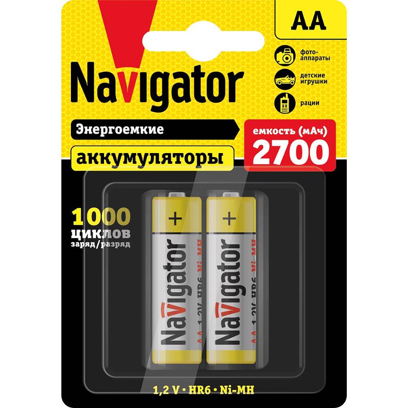 Аккумулятр NHR-2700-HR6-BP2 | 94465 | Navigator — Navigator