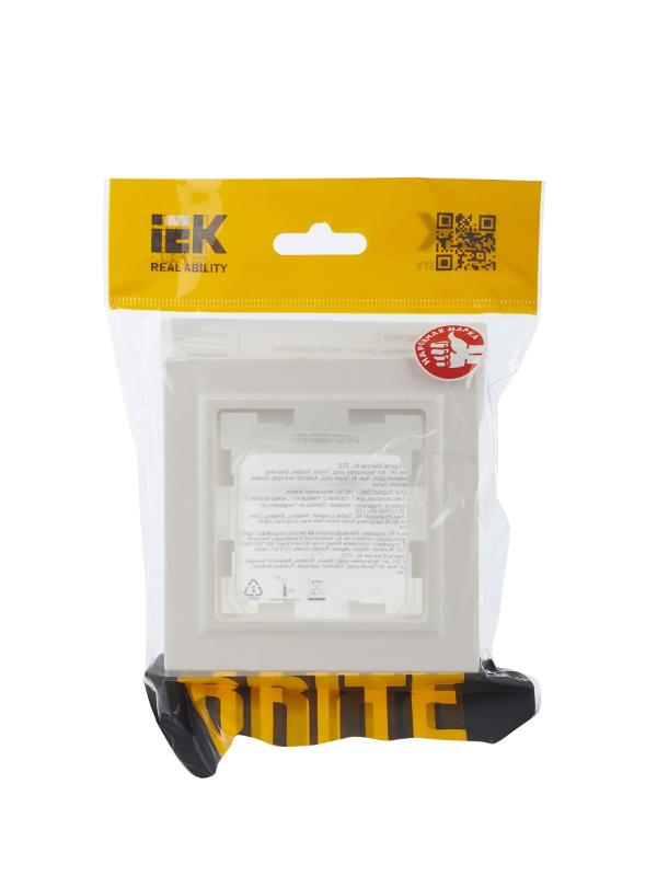 BRITE Рамка 1-ая IP44 РУ-1-БрЖ-44 жемчуг | BR-M12-44-K36 | IEK — миниатюра 5