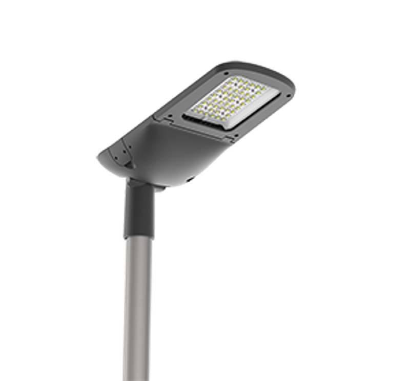 Светильник светодиодный консольный для переходов Tornado Crosswalk 50 Вт 5000К IP66 чер. RAL9005 муар | V1-S1-90496-40L25-6605050 |VARTON — фото 1 | Sento