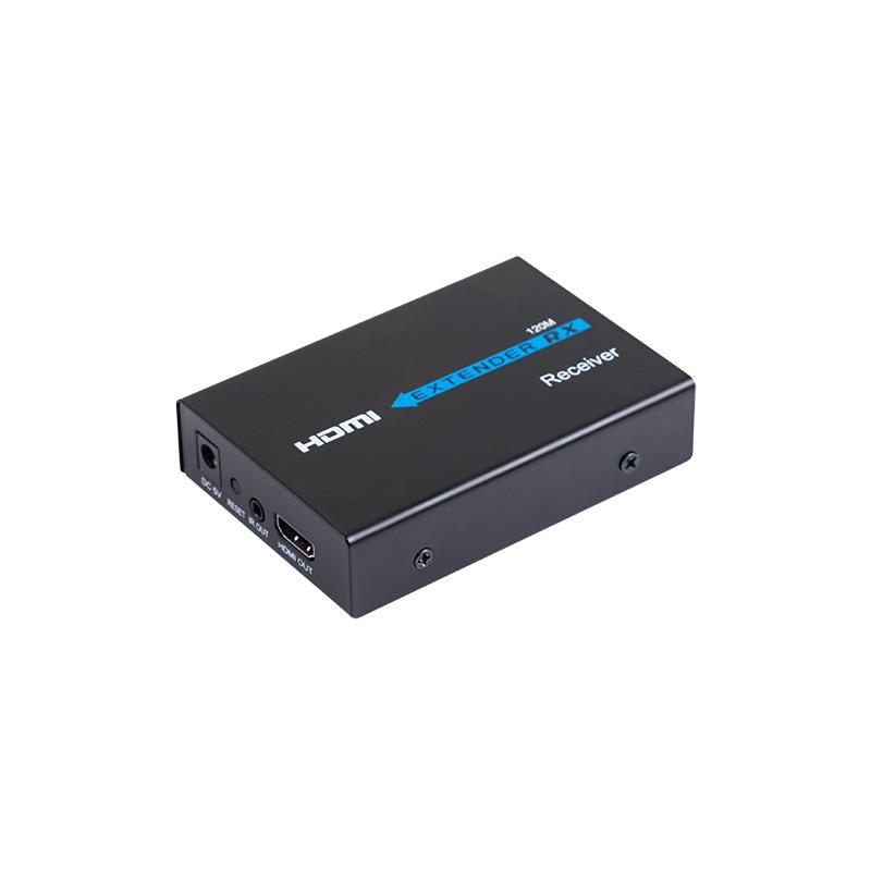 Приёмник сигнала HDMI по витой паре LAN (RJ-45) кат. 5е/6 | 17-6972 | REXANT — REXANT