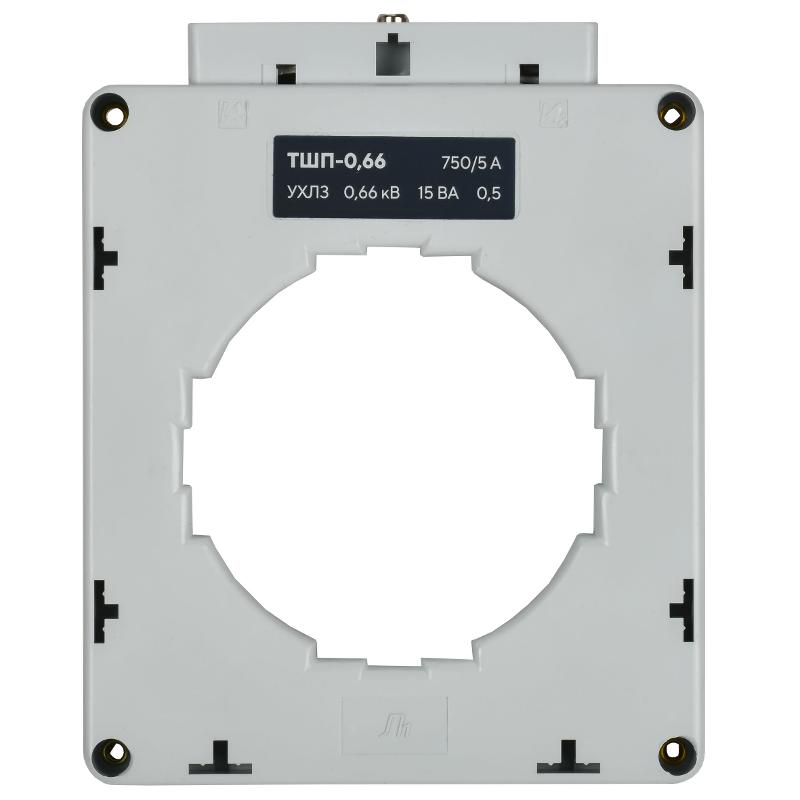 Трансформатор тока ТШП-0,66 800/5А 15ВА 0,5 85| ITB50-2-15-0800| IEK — миниатюра 2
