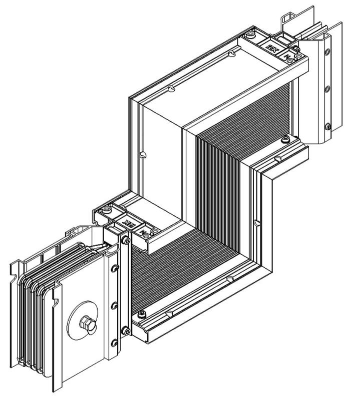 Секция Z вверх 1000А Al 3L+N+PER IP55 тран. IEK | LB-1000A4-35-F-ZU | IEK — IEK (ИЭК)