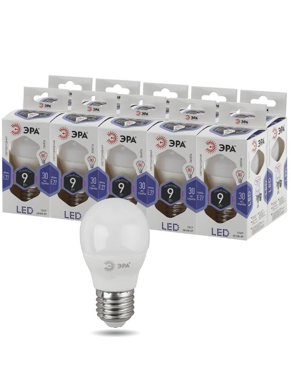 Лампа светодиодная LED P45-9W-860-E27 | Б0031412 | ЭРА — миниатюра 5