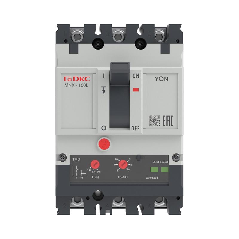 Авт. выкл. YON pro MNX160L 3P 160A 70kA при AC415V расц. TMD | MNX160L3PTMD0160 | DKC — миниатюра 3