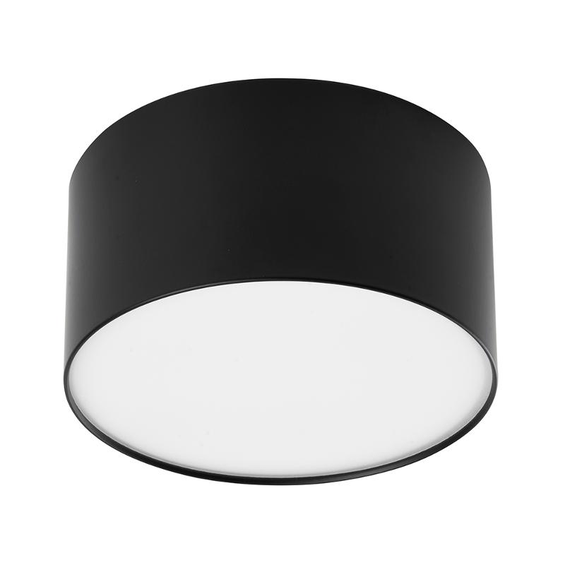 Светильник накладной со светодиодами, 10W, 700Lm, черный (4000К), AL200 “Simple matte” | 48075 | FERON — миниатюра 1