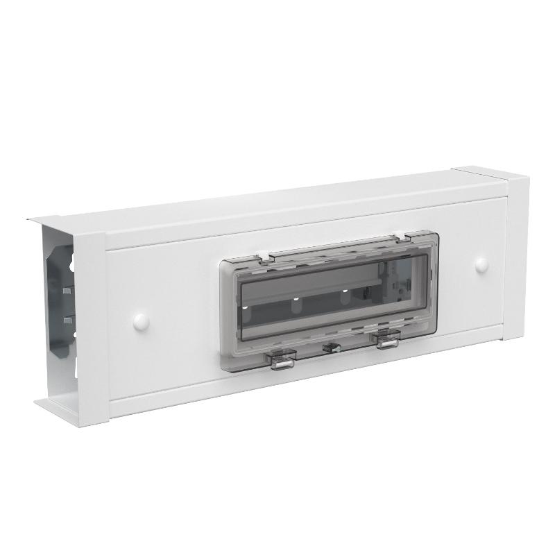Щит для монтажа 12 устройств (корпус) с крышкой, сталь, белый RAL 9010 | 6288330 | OBO Bettermann — OBO Bettermann
