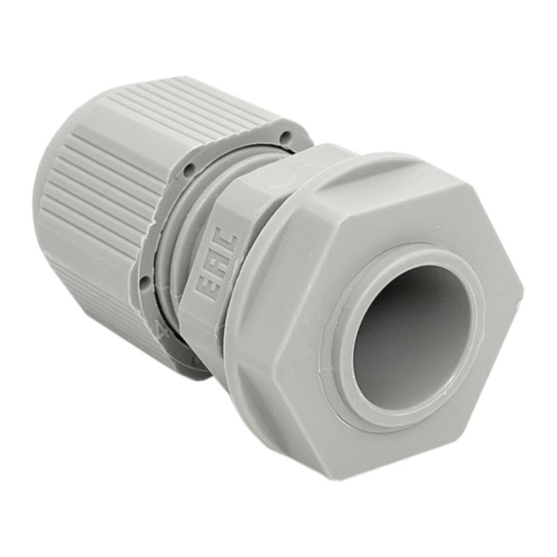 Сальник PG9 IP54 (20 шт) d отв. 15 мм / d провод. 4-8 мм PROxima | plc-pg-9-r | EKF — миниатюра 5