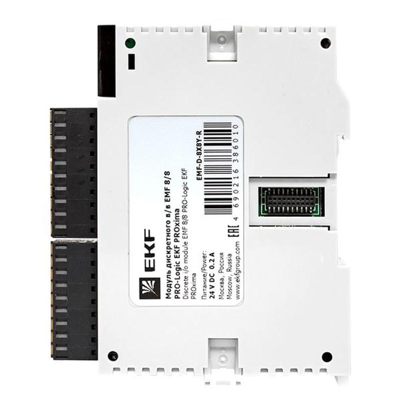 Модуль дискретного в/в EMF 8/8 PRO-Logic EKF PROxima | EMF-D-8X8Y-R | EKF — миниатюра 17