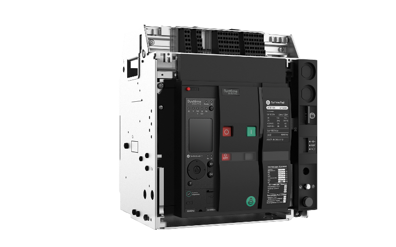 Выключатель автоматический воздушный SYSTEMEPACT ACB16N 630A 3P SLX ВЫК,ВП MCH+MX+XF AC230V | SPA16N063DVNN53XRU | SE — Systeme Electric