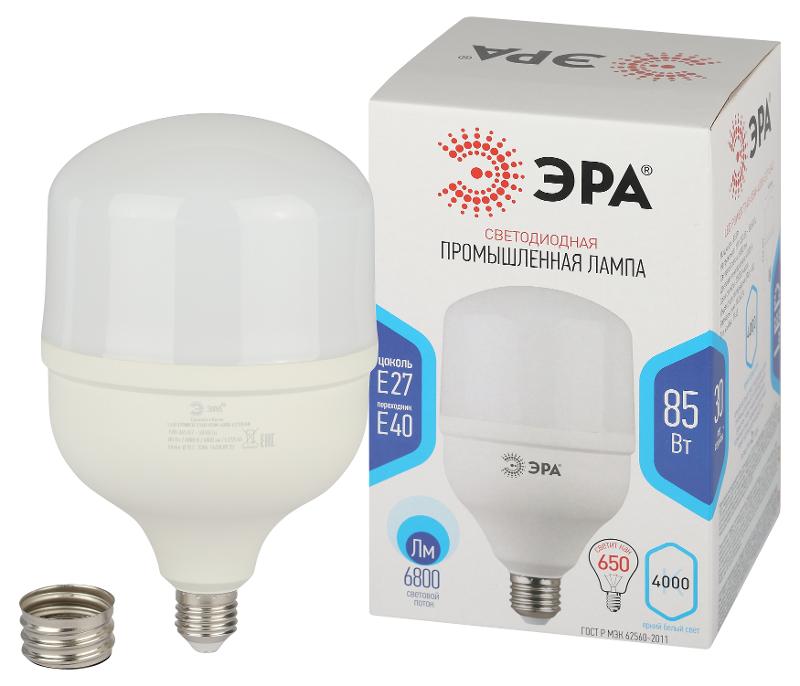 Лампа светодиодная LED POWER T140-85W-4000-E27/E40 (диод, колокол, 85Вт, нейтр, E27/E40) | Б0032087 | ЭРА — миниатюра 1