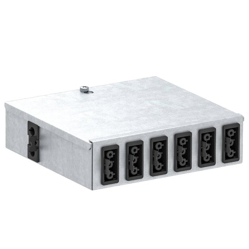 Распределитель энергии UVS 160x150x48 мм (сталь) (UVS-6S2SA1P) | 6108013 | OBO Bettermann — OBO Bettermann