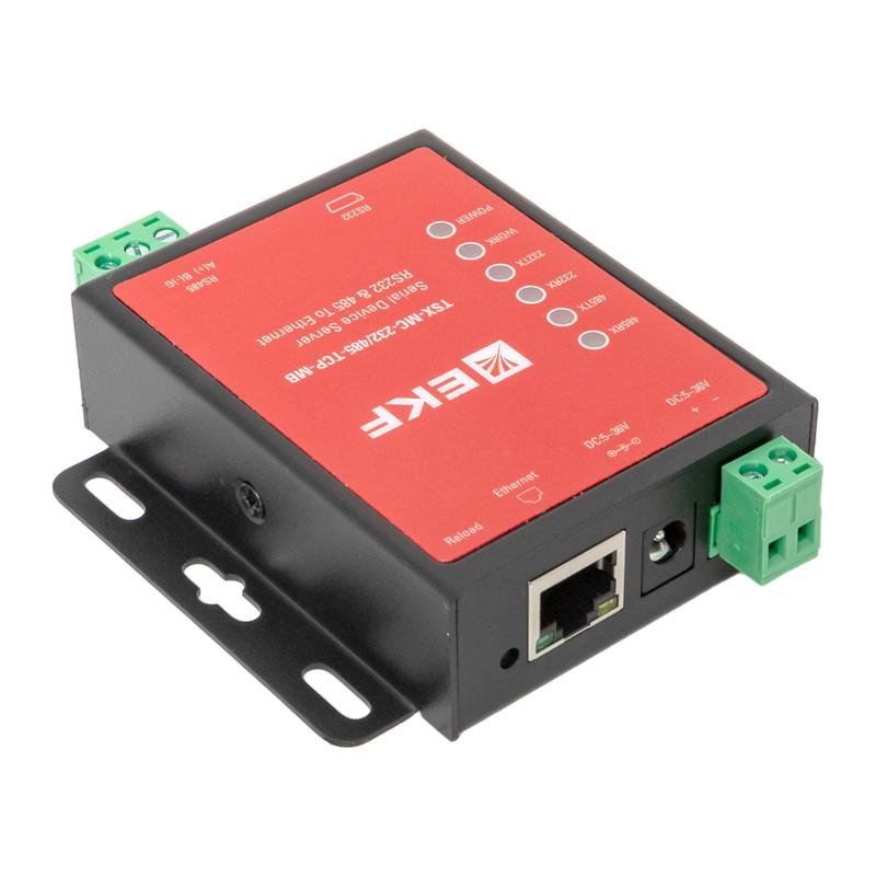 Преобразователь RS-232/485 в Ethernet, Modbus TCP/RTU/ASCII TSX |TSX-MC-232/485-TCP-MB|EKF — миниатюра 13