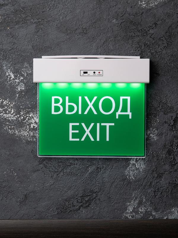 Светильник аварийного освещения EXITplus-101 одностор. LED | EXITP-SS-101-LED | EKF — миниатюра 7