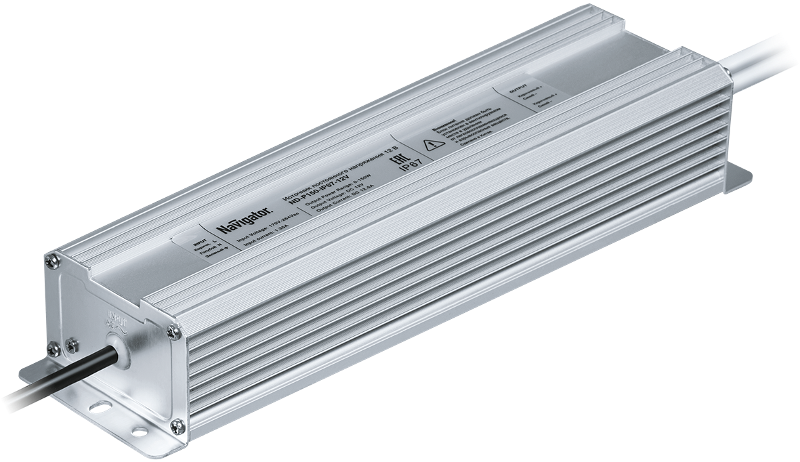 Драйвер для светодиодной ленты LED ND-P150-IP67-12V 150Вт 12В IP67 | 71474 | Navigator — фото 1 | Sento