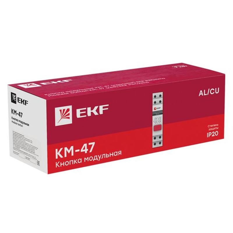 Кнопка модульная КМ-47 (красная) EKF PROxima | mdb-47-red-pro | EKF — миниатюра 6