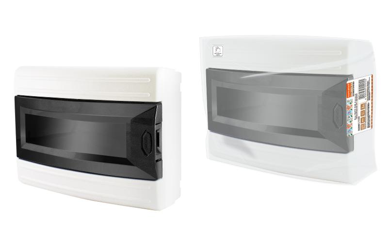 Бокс пластиковый навесной ЩРН-ПМ-4 модуля IP41 Народный | SQ0901-1101 | TDM — TDM ELECTRIC