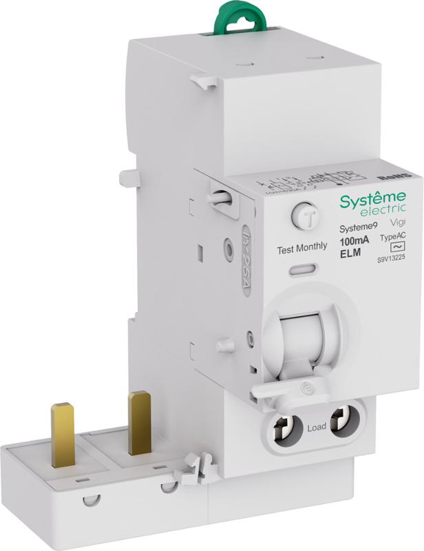 Systeme9 Блок диф. тока (БДТ) 25A 2P 100мА Тип-AC 230В | S9V13225 | SE — Systeme Electric