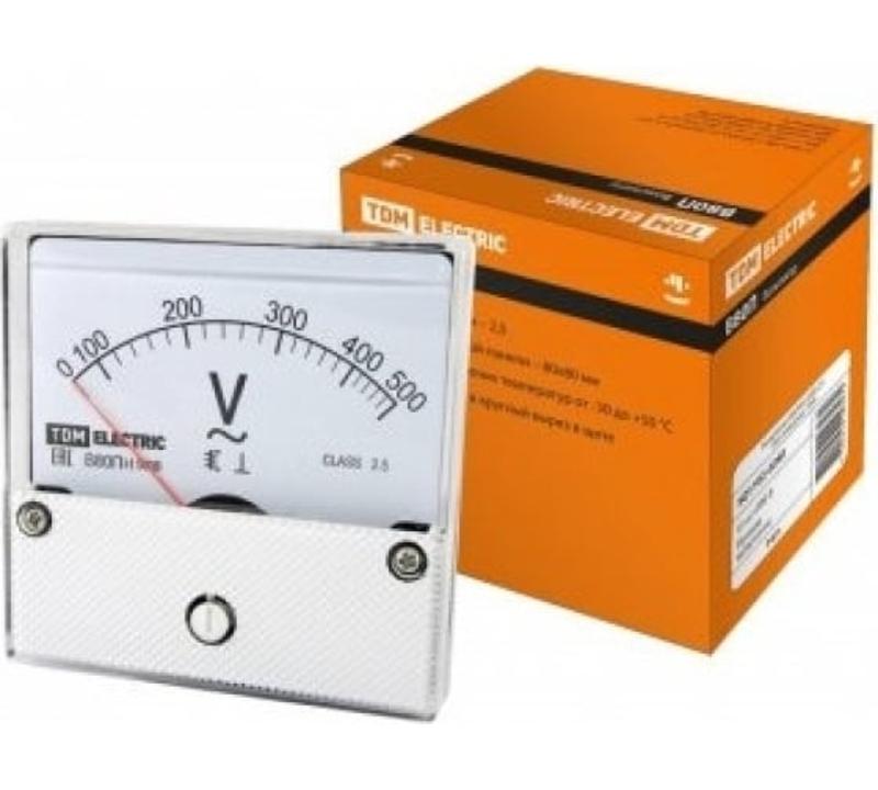 Вольтметр В80ПН 600В-2,5, (без поверки), | SQ1102-0254 | TDM — TDM ELECTRIC